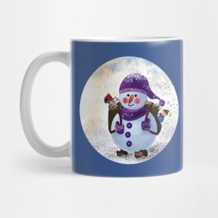 Santa Snowman Mug